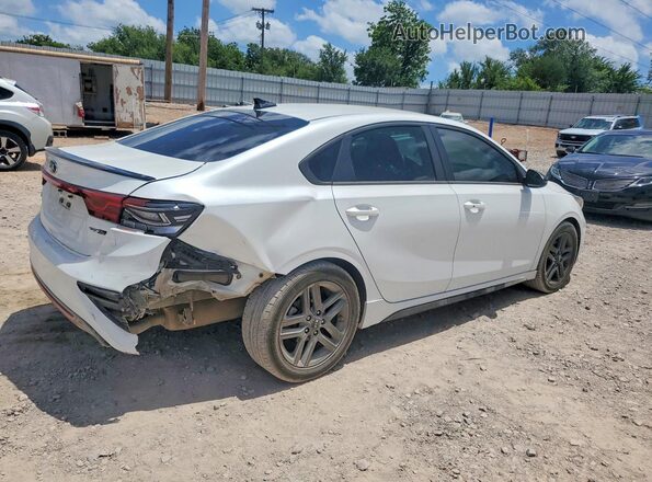 3KPF34AD1ME369666 2021 KIA FORTE Белый Задняя правая четверть