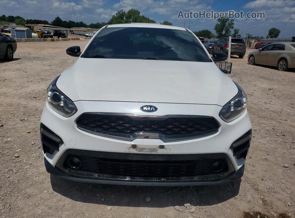 3KPF34AD1ME369666 2021 KIA FORTE Белый Вид спереди