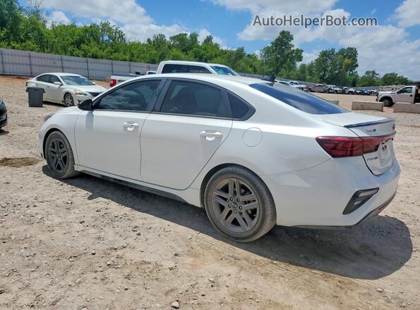 3KPF34AD1ME369666 2021 KIA FORTE Белый Задняя левая четверть