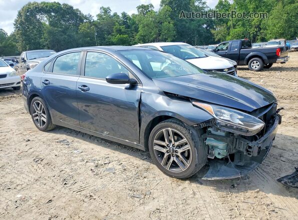 3KPF34AD2KE025714 2019 KIA FORTE Gray Передня права чверть
