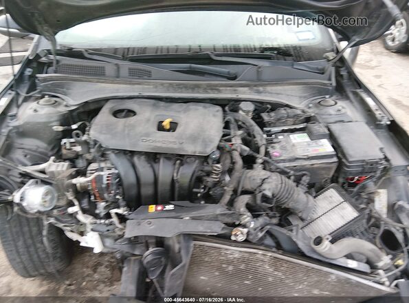 3KPF34AD2LE137317 2020 KIA FORTE Серый Вид сзади