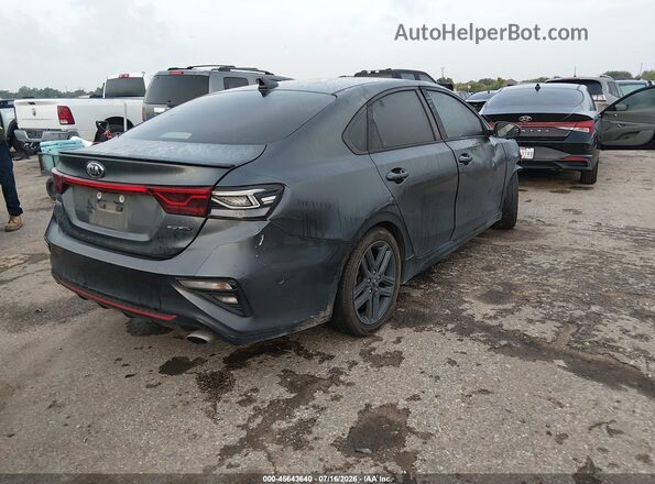 3KPF34AD2LE137317 2020 KIA FORTE Серый Задняя правая четверть