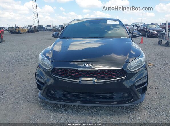 3KPF34AD2LE197193 2020 KIA FORTE Black Вид задньої частини салону