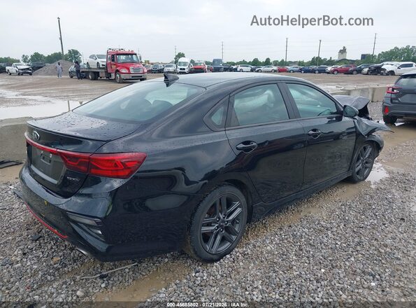 3KPF34AD2ME282620 2021 KIA FORTE Black უკანა მარჯვენა
