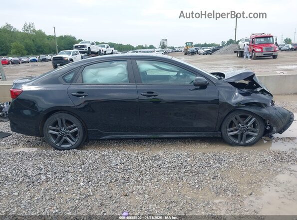 3KPF34AD2ME282620 2021 KIA FORTE Black სალონის 360-გრადუსიანი ხედი