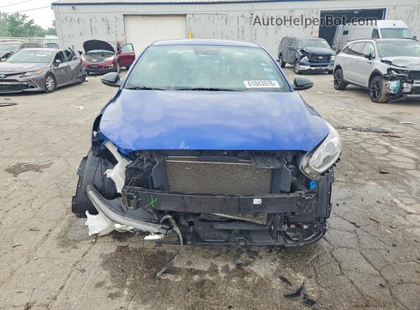 3KPF34AD2ME341746 2021 KIA FORTE Blue Դիմացի տեսք