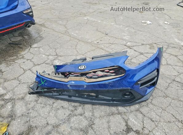 3KPF34AD2ME341746 2021 KIA FORTE Blue Շարժիչի բաժամունքի տեսք