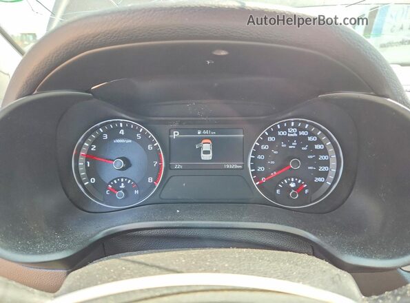 3KPF34AD2RE740132 2024 KIA FORTE Серый Вид щитка приборов