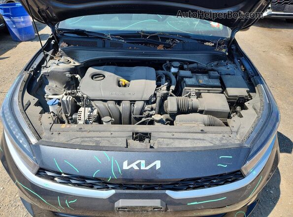 3KPF34AD2RE740132 2024 KIA FORTE Серый Вид задней части салона