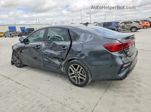 3KPF34AD3KE048628 2019 KIA FORTE Gray Задня ліва чверть