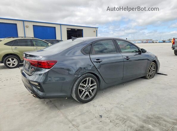 3KPF34AD3KE048628 2019 KIA FORTE Gray Задня права чверть