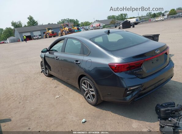 3KPF34AD3KE050816 2019 KIA FORTE Gray Trasero izquierdo