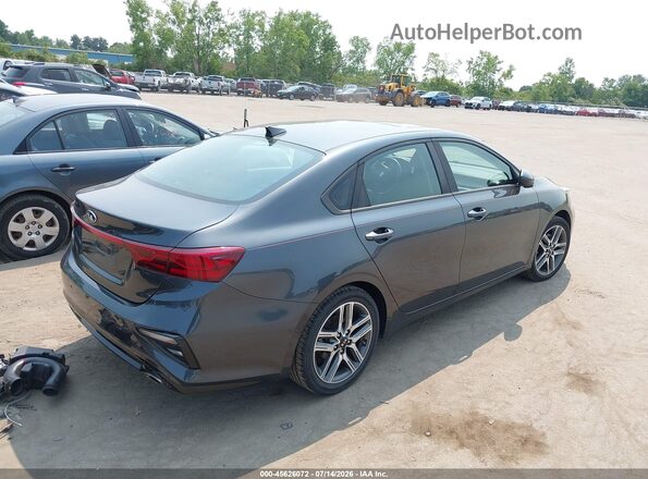 3KPF34AD3KE050816 2019 KIA FORTE Gray Trasero derecho