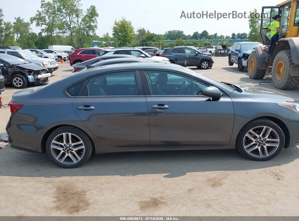3KPF34AD3KE050816 2019 KIA FORTE Gray Vista interior trasera