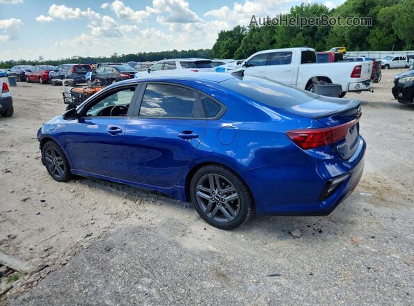 3KPF34AD3LE219699 2020 KIA FORTE Blue Задня ліва чверть