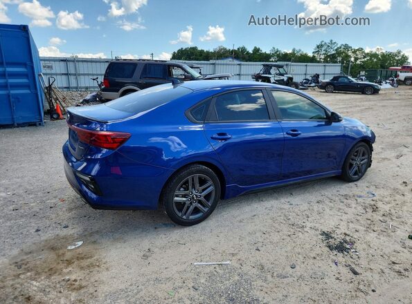 3KPF34AD3LE219699 2020 KIA FORTE Blue Задня права чверть