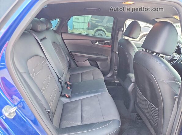 3KPF34AD3LE219699 2020 KIA FORTE Blue Вид задніх сидінь