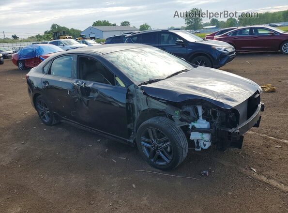 3KPF34AD3ME276003 2021 KIA FORTE Black Передня права чверть
