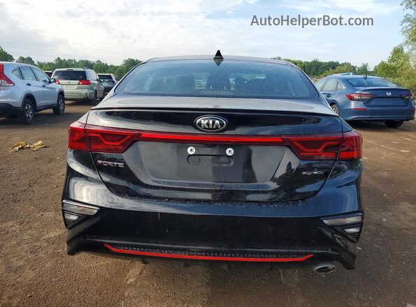 3KPF34AD3ME276003 2021 KIA FORTE Black Вид ззаду