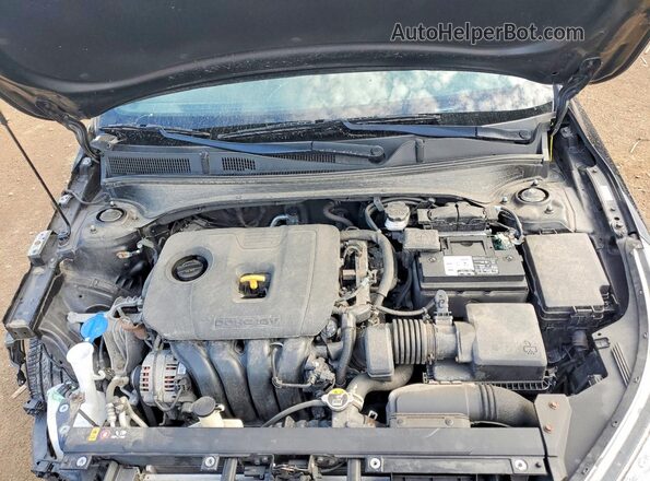 3KPF34AD3ME276003 2021 KIA FORTE Black Вид задньої частини салону