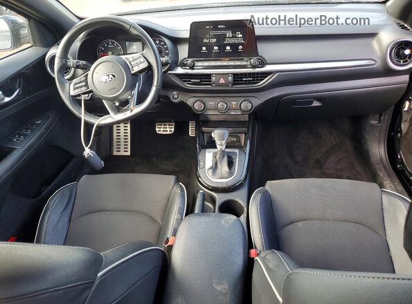 3KPF34AD3ME276003 2021 KIA FORTE Black Вид панелі приладів