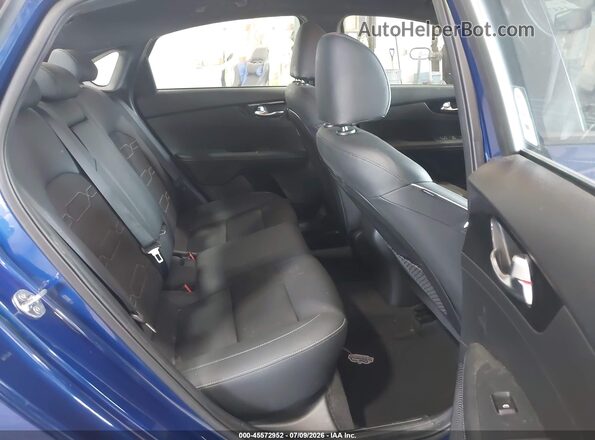 3KPF34AD3ME326477 2021 KIA FORTE Blue VIN sticker view