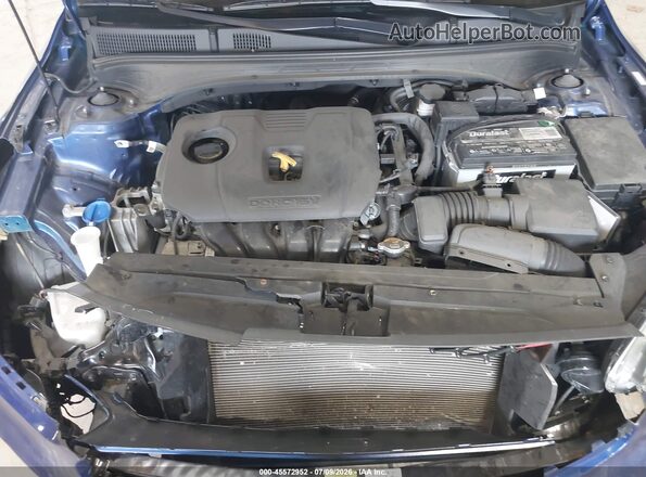 3KPF34AD3ME326477 2021 KIA FORTE Blue Rear view