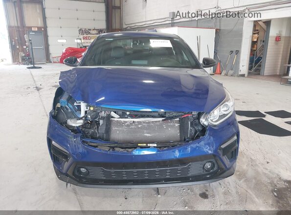 3KPF34AD3ME326477 2021 KIA FORTE Blue Rear interior view