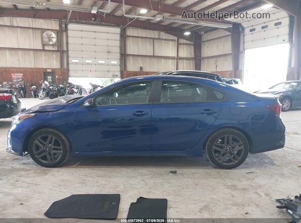 3KPF34AD3ME326477 2021 KIA FORTE Blue 