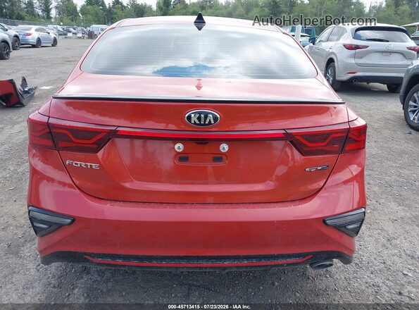 3KPF34AD3ME388977 2021 KIA FORTE Оранжевый 