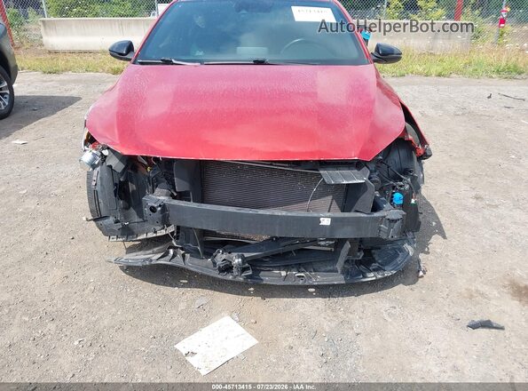 3KPF34AD3ME388977 2021 KIA FORTE Оранжевый Вид спереди
