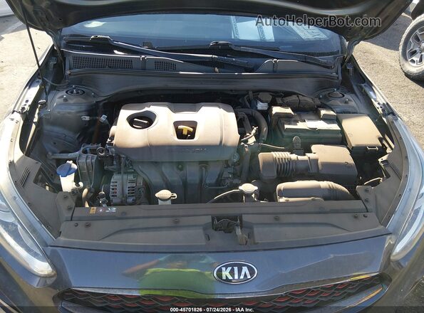3KPF34AD3ME393239 2021 KIA FORTE Gray Вид ззаду