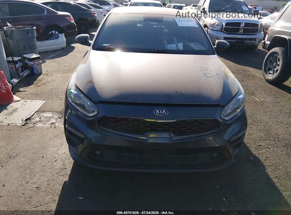 3KPF34AD3ME393239 2021 KIA FORTE Gray Вид щитка приладів