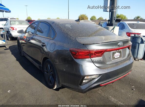 3KPF34AD3ME393239 2021 KIA FORTE Gray Панорамний вид салону 360°