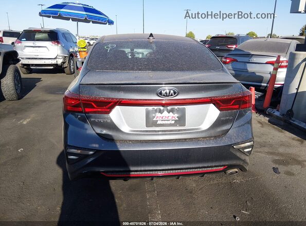 3KPF34AD3ME393239 2021 KIA FORTE Gray 