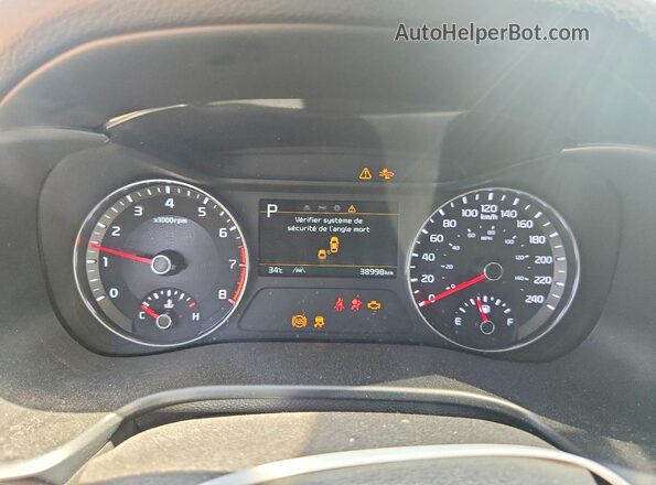 3KPF34AD3PE671142 2023 KIA FORTE Черный Вид щитка приборов