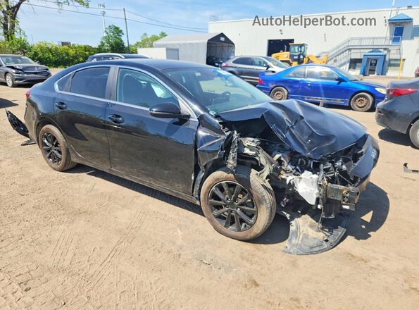 3KPF34AD3PE671142 2023 KIA FORTE Черный Передняя правая четверть
