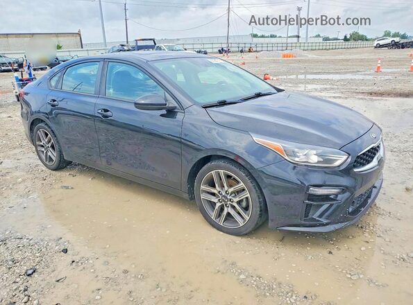3KPF34AD4KE014133 2019 KIA FORTE Black Delantero derecho