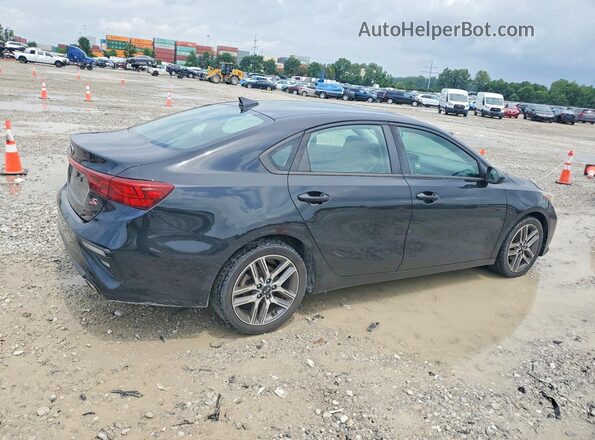 3KPF34AD4KE014133 2019 KIA FORTE Black Trasero derecho