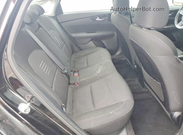 3KPF34AD4KE014133 2019 KIA FORTE Black Vista de los asientos traseros