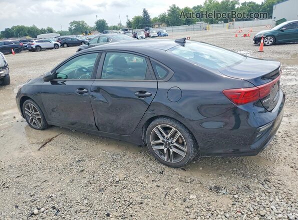 3KPF34AD4KE014133 2019 KIA FORTE Black Trasero izquierdo