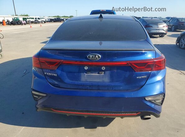 3KPF34AD4LE260133 2020 KIA FORTE Blue Հետևի տեսք