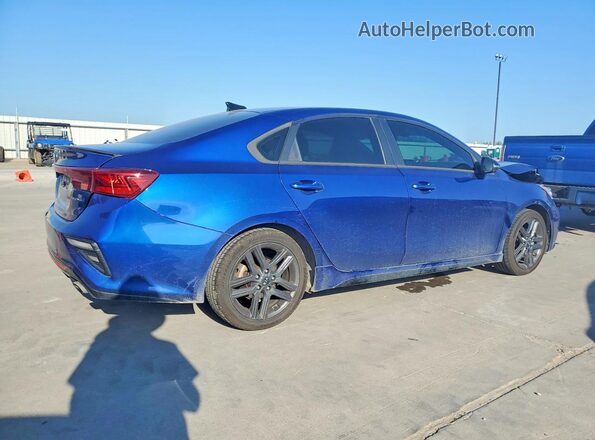 3KPF34AD4LE260133 2020 KIA FORTE Blue Հետևի աջ