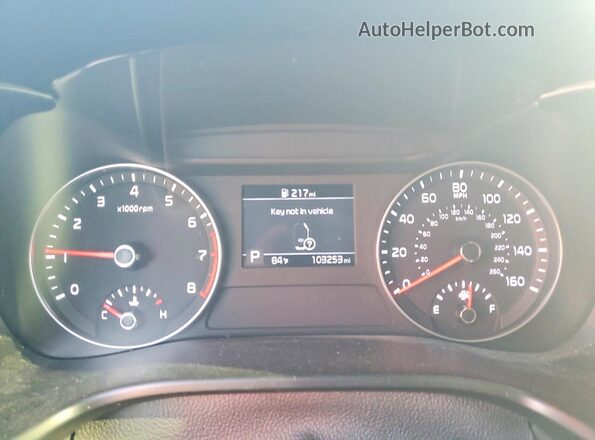 3KPF34AD4LE260133 2020 KIA FORTE Blue Սարքավորումների վահանակի տեսք