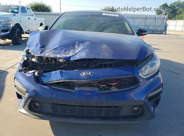 3KPF34AD4LE260133 2020 KIA FORTE Blue Դիմացի տեսք