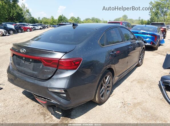 3KPF34AD4ME307145 2021 KIA FORTE Gray Задня права чверть