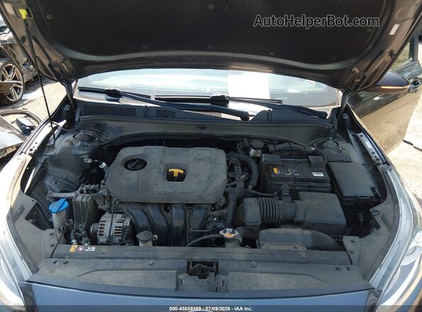 3KPF34AD4ME307145 2021 KIA FORTE Gray Вид ззаду