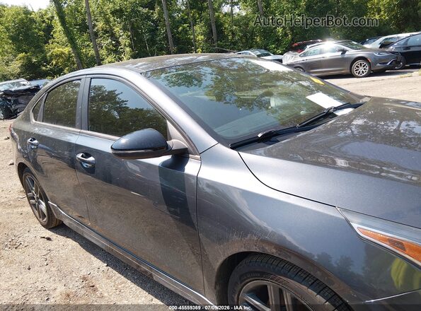 3KPF34AD4ME307145 2021 KIA FORTE Gray Вид задньої частини салону