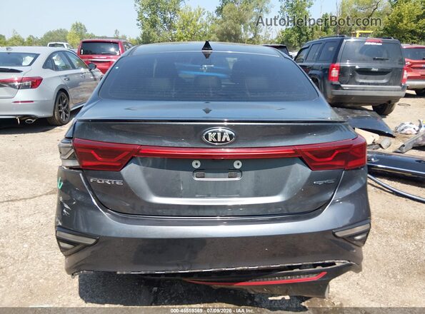 3KPF34AD4ME307145 2021 KIA FORTE Gray 