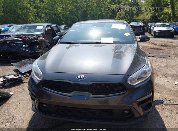 3KPF34AD4ME307145 2021 KIA FORTE Gray Вид щитка приладів